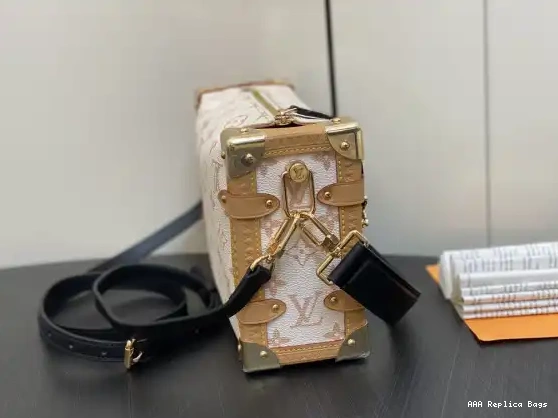 Aaa replica bags VUITTON TRUNK SIDE MM LOUIS 0506